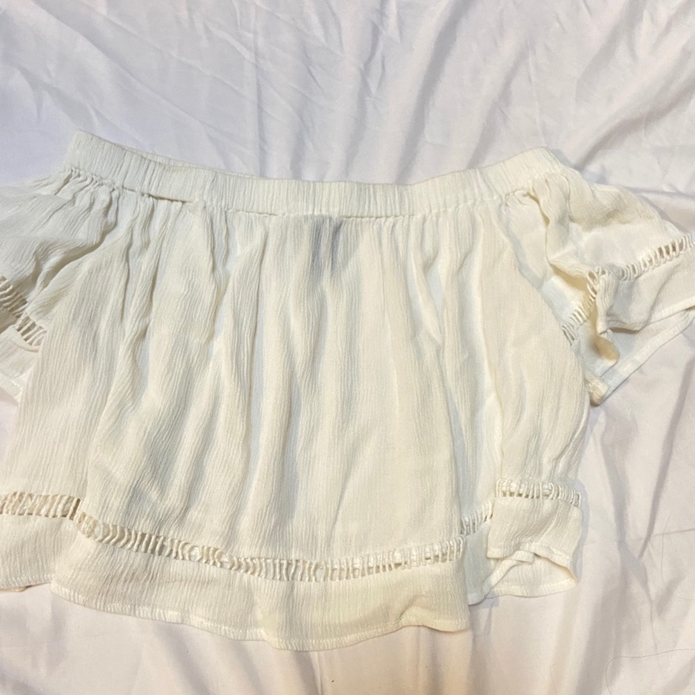super cute off the shoulder top